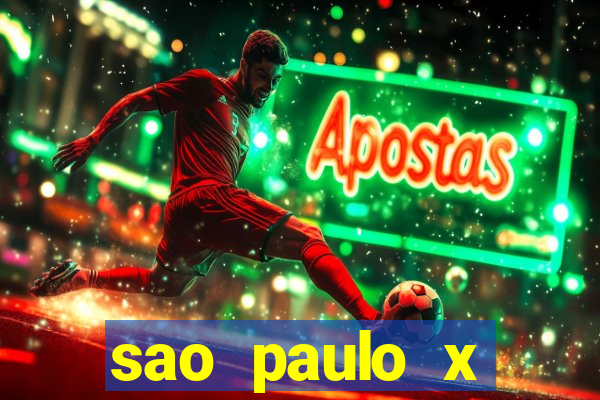 sao paulo x palmeiras palpite